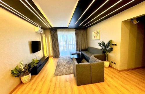 Madinaty Apartment | 124-3-43 · Hidden Gem Madinaty+5GWifi&Stunning Patio+ (VIEW)