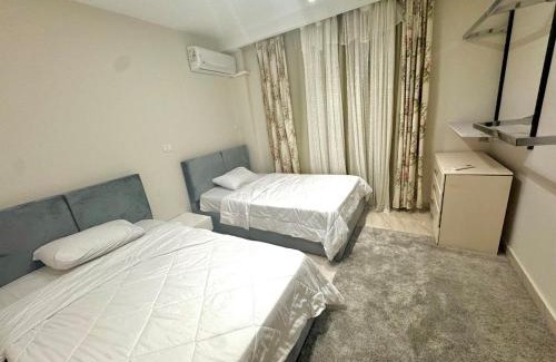 Madinaty Apartment | 124/4/32 · Luxurious 3BR-Stunning Patio&View+5G Wifi Madinaty
