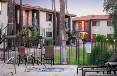 New Papago Parkway Apartment | 127 -Serene Scottsdale Escape – Gated 1BR on the Greenbelt