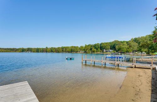 Grand Junction House | 13 Mi to South Haven Lakefront Retreat with Dock!