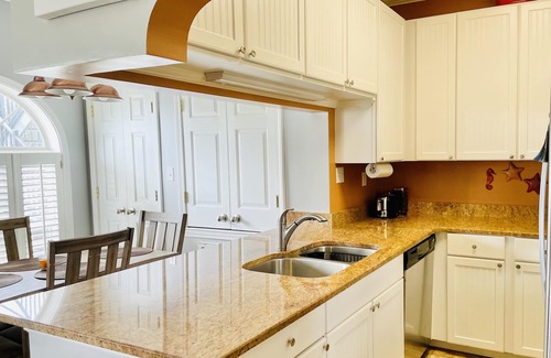 Long Beach Condo | 146 Beau Clair - Beachside Townhome with Pool in Long Beach