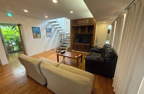 Onna Villa | 146 square meters|Sophisticated design|About 12 minutes walk to the beach|BBQ available