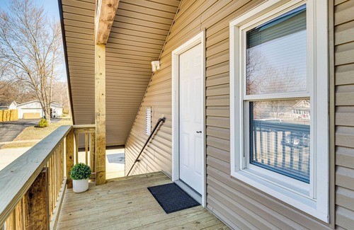 Hagerstown Apartment | 15 Mi to Summit Lake State Park: Updated Apt!