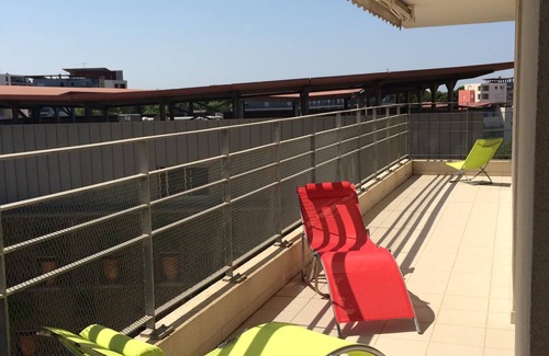 La Lironde Apartment | 15 min from the beaches - beautifully furnished for 6-8 people - 111m2-air conditioning-terrace-parking