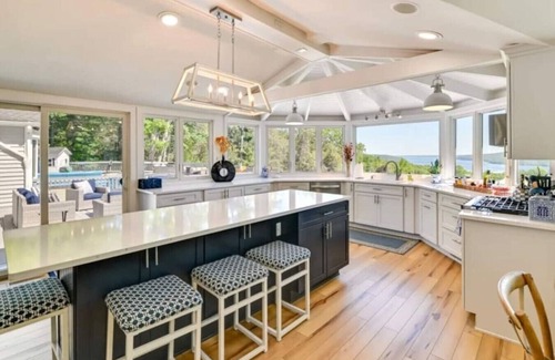 Naples House | 153) Hot Tub While Taking In Lake Front View