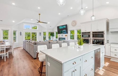 Monteray Shores House | 1554 - Lay by the Sound, Beautiful Corolla Soundfront Home with Private Pool and Secluded Dock!