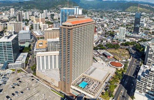 Waikiki Apartment | 15th floor studio with 2 full size bed at Ala Moana Hotel