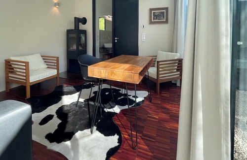 Steinbachtal House | 160 sqm atrium luxury apartment, fireplace, sauna, rowing machine, BBQ, large terrace, forest