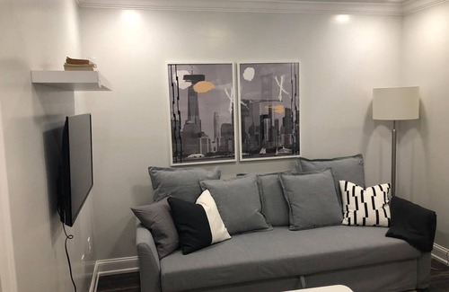 Industry Apartment | 1631 4C · Restful 1bed Apt/20 min to NYC-Parking Avail.