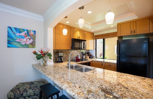 Wailea Apartment | 16B; Ocean View, Quiet Beachfront King Studio in Luxurious Wailea Ekahi Resort