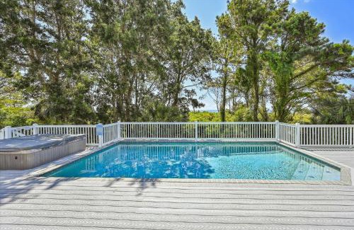 Folly Field House | 18 Sand Dollar Road- Oceanfront, Large Private Pool, Hot Tub Free Activities Included