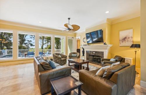 Folly Field House | 18 Sand Dollar Road- Oceanfront, Large Private Pool, Hot Tub Free Activities Included