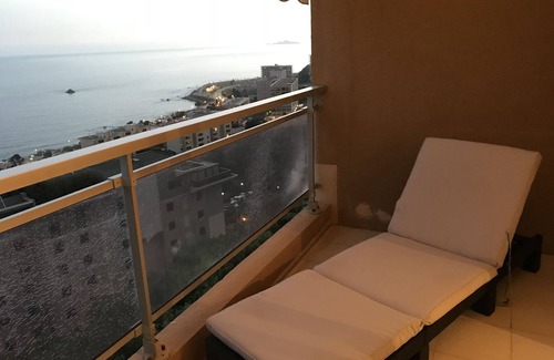 Ajaccio Apartment | 180 degree sea view studio 700m from the beaches