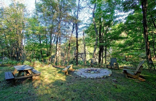 Banner Elk Cabin | 1848 Log Cabin in the Trees w/Fire Pit/Foscoe/No Damage from Helene!