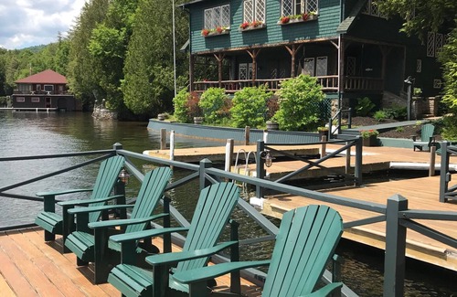 Lake Placid House | 1904 HISTORIC WATERFRONT HOME AND PONTOON. SEPTEMBER SPECIAL AVAILABLE!