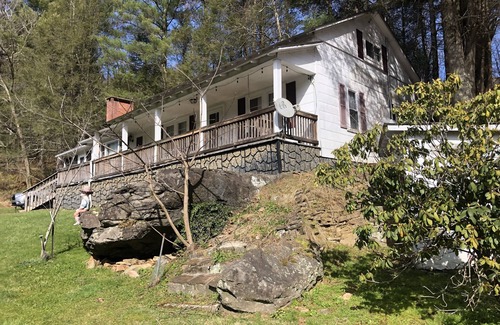 Ashe County House | 1940s Creekside Farmhouse