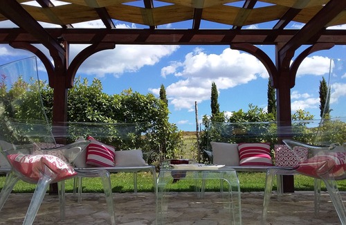 Panicale House | 19th century stone Eco villa with private pool in Valdichiana