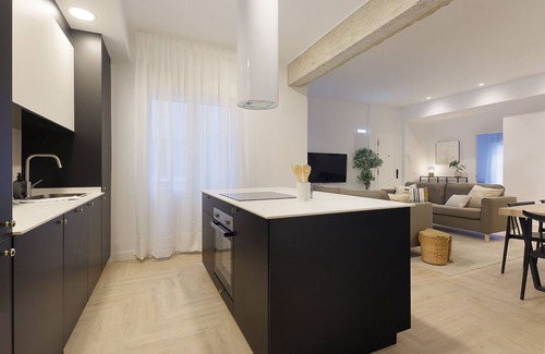 Gijon City Centre Apartment | 1A141 Moderno apartamento cerca de la playa.