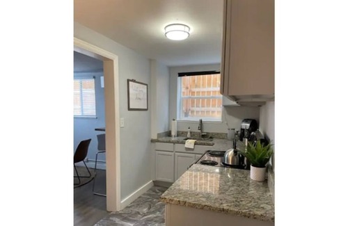 Englewood Apartment | 1BD/1BA Stylish Mid-Term Rental (Unit #5): Your Home Away from Home in Denver