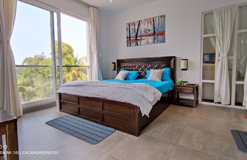 Dongorpur House | 1BHK 2bed Greenfield view luxurious apartment at Calangute Goa India