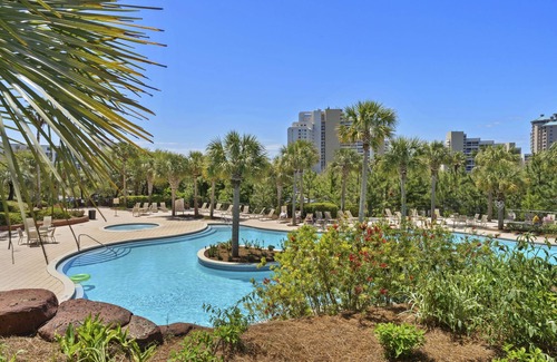 Sandestin Condo | 1BR Condo at Luau! Amazing View, Walk to Beach, Pool/Hot Tub, Tram, Tiki Bar.