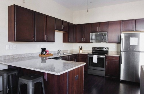 Montgomery Apartment | 1BR Loft Steps to Stadium | Stylish Stay