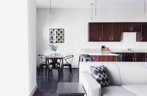 Montgomery Apartment | 1BR Loft Steps to Stadium | Stylish Stay