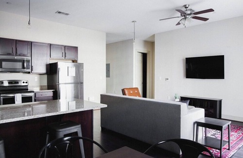Montgomery Apartment | 1BR Loft Steps to Stadium | Stylish Stay