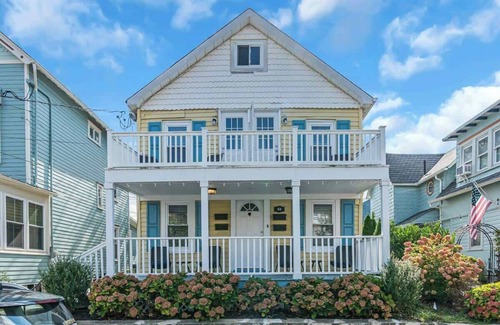 Ocean Grove Apartment | 1BR Victorian Private Apt | Near Beach + Asbury