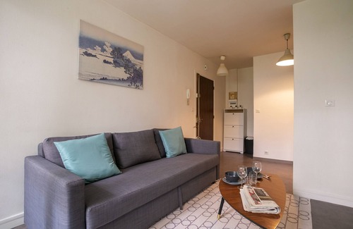 Saint-Fargeau Apartment | 1BR with terrasse/Parking - Civil Lease