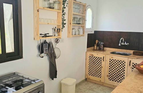 Dahab Apartment | 1st line beach loft, sleeps 6, 90m2, fully renovated with all amenities No2