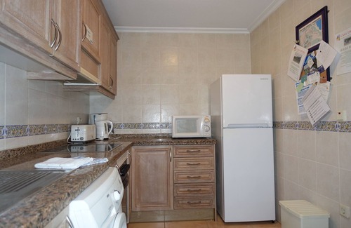 Puerto Marino Apartment | 2 bed, 1 bath ground floor apartment , Wifi, TV, walking distance to the beach.