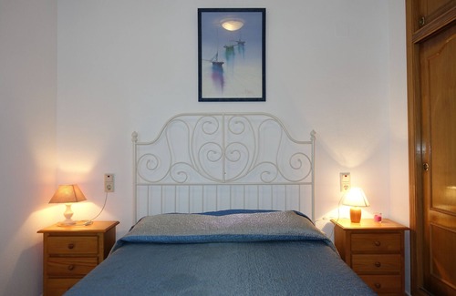 Puerto Marino Apartment | 2 bed, 1 bath ground floor apartment , Wifi, TV, walking distance to the beach.