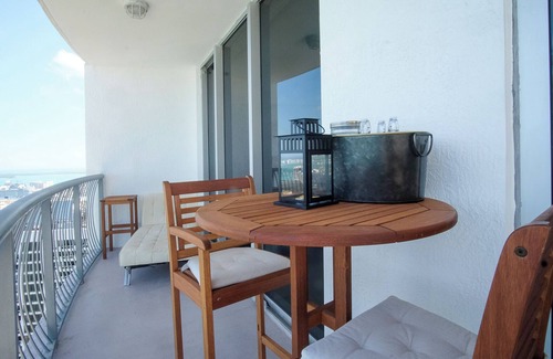 Edgewater Condo | 2 bed/2 bath Bay View Condo with Wrap Around Balcony