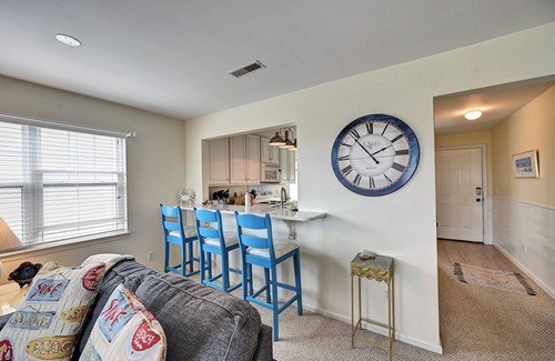 Ocean View Condo | 2 bed/2 bath condo in the Bethany Bay Community! Excellent view! Pets Allowed! 9-Hole Golf! Seasonal Outdoor Pool! Beach Town!