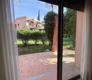 Palmeraie Apartment | 2 - Bed Apartment with Garden & shared Pool - Moroccan - Modern Style