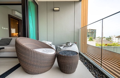 Cherngtalay Apartment | 2-Bed Seaview Retreat Jacuzzi & Pools by IBG D407