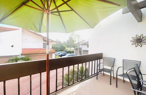 East Beach Condo | 2 bed spacious condo steps from beach + pool!