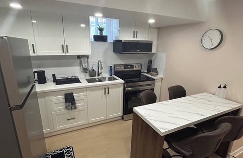 Brampton Apartment | 2-bedroom, 1-bathroom basement apartment, perfect for small families or couples.