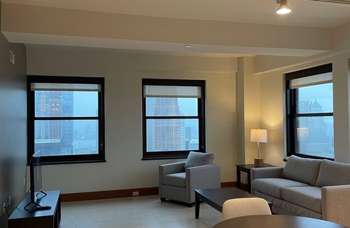 Downtown Detroit Apartment | 2 Bedroom 2 Bathroom apartment apartment steps from the NFL Draft action