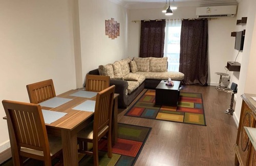 Az-Zahir Apartment | 2-bedroom apartment with WiFi, AC in delightful Rehab city in heart new cairo