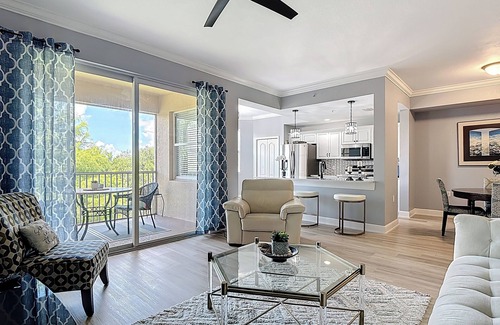 Estero Condo | 2-bedroom condo in charming Estero with fitness room & pool