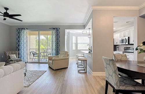 Estero Condo | 2-bedroom condo in charming Estero with fitness room & pool