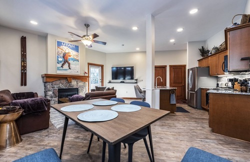 Salt Lake Mountain Resorts Condo | 2-bedroom condo steps from Solitude Resort Ski Lifts