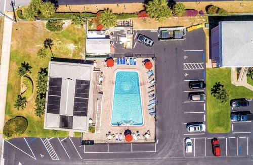 Cocoa Beach Condo | 2 Bedroom Condo with Private Beach+Heated Pool