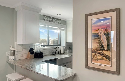 Midtown Ocean City Condo | 2-bedroom condo with wraparound Ocean Views, Arcade, Steps to Boardwalk