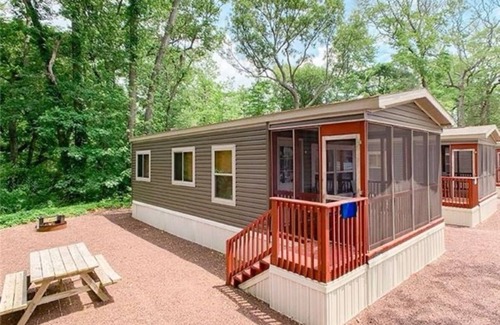 Lower Township Cabin | 2-bedroom Cottage in Cape May Premier Family Campground- Minutes from Wildwood!