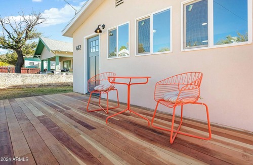 Bisbee House | 2-bedroom house in enchanting Bisbee with AC and front and rear decks.