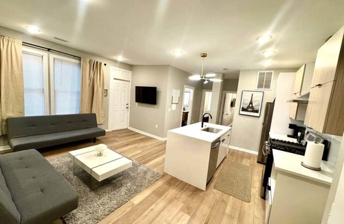 Atlantic City Apartment | 2 bedroom, kitchen 1block to beach ,parking.unit 8