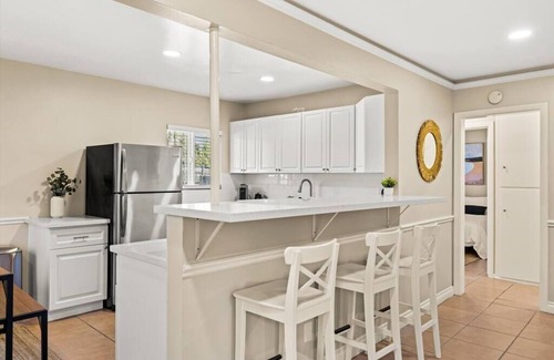 West Beach Apartment | 2 bedroom with bunk room and private yard for pets